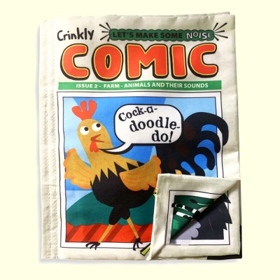 Jo & Nic's Crinkly Cloth Book - Noisy Farm Comic