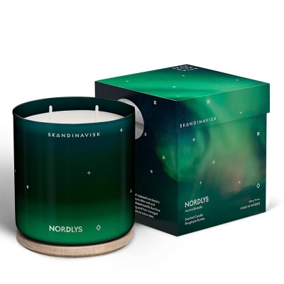 Skandinavisk Nordlys Two-Wick Scented Candle 400g
