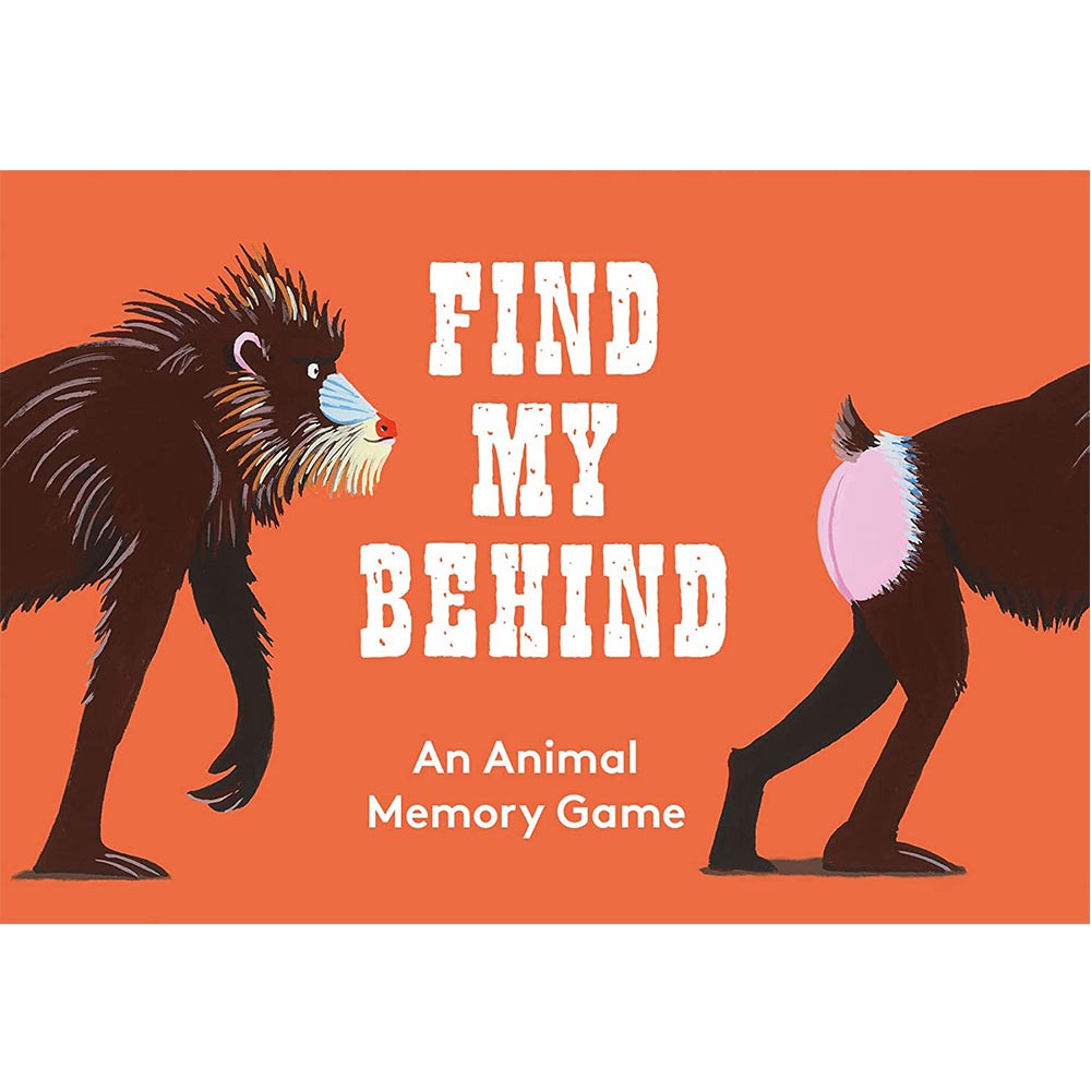 Find My Behind: An Animal Memory Game by Laurence King | HUS & HEM