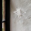 Livingly White North Star Hanging Decoration - 26 cm