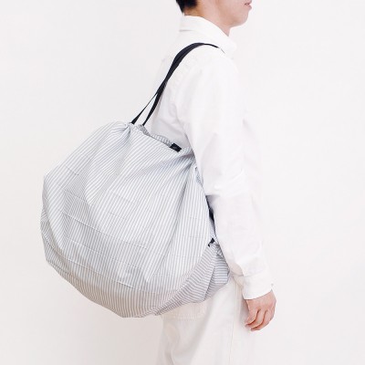 Shupatto Foldable Shopping Bag L – Stripes 