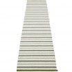 Pappelina Teo Runner - Sage : Army : Vanilla - 70 x 300 cm