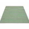 Pappelina Teo Rug - Dark Green : Grass Green : Vanilla - 140 x 200 cm