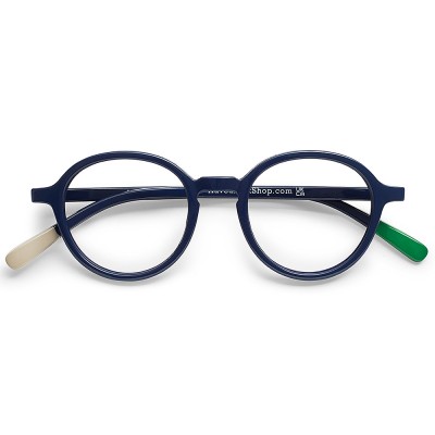 Have A Look Reading Glasses - Circle Slim Navy