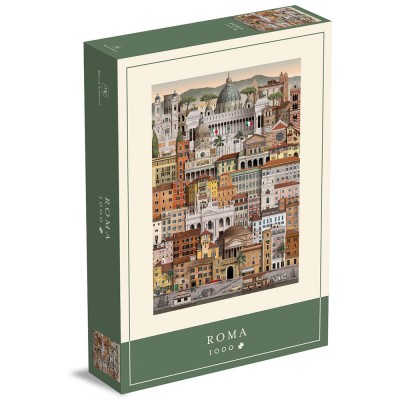 Martin Schwartz Rome 1000 Piece City Jigsaw 