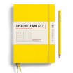 Leuchtturm1917 A5 Dotted Hardcover Notebook - Lemon