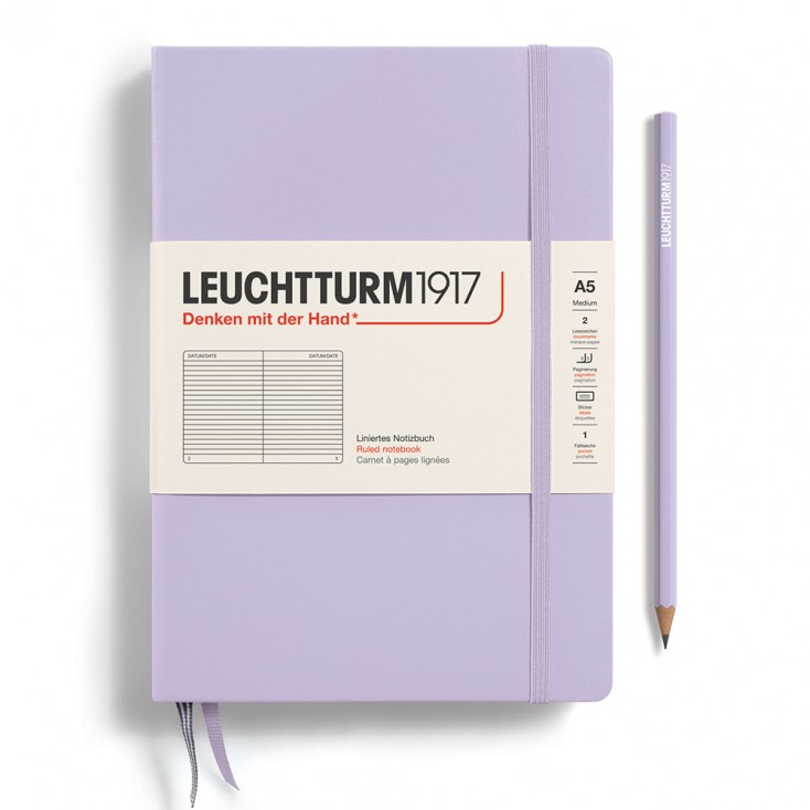 Leuchtturm1917 Medium Notebook A5 - Lilac Lined