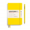 Leuchtturm1917 B6+ Dotted Softcover Notebook - Lemon