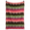 Røros Tweed Åsmund Bold Throw 135 x 200 cm - Pink & Green - Back