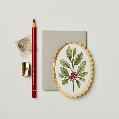 Wanderlust Paper Co. Holly Mini Card 