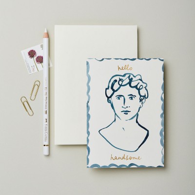 Wanderlust Paper Co. 'Hello Handsome' Greeting Card