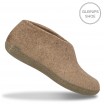 Glerups Felted Wool Shoe - Sand
