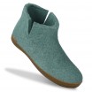 Glerups Felted Wool Rubber Sole Boot - North Sea