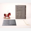 Formes Berlin Rocking Horse 3D Decoration Greeting Card
