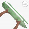 YUYU Luxury Fleece Hot Water Bottle Set - Green with Pockets