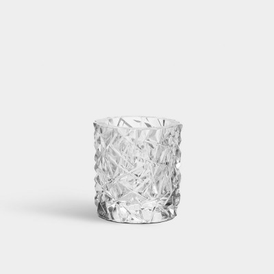 Orrefors Crystal Glass Carat Votive Candle Holder- 80mm