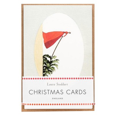 Laura Stoddart Mrs Christmas Cards - Pack of 10