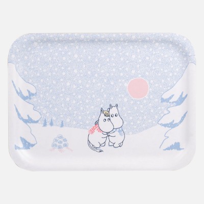 Muurla Moomin Tray - Let It Snow