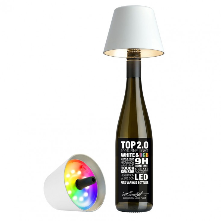 Sompex Top 2.0 RGBW Bottle Light - White