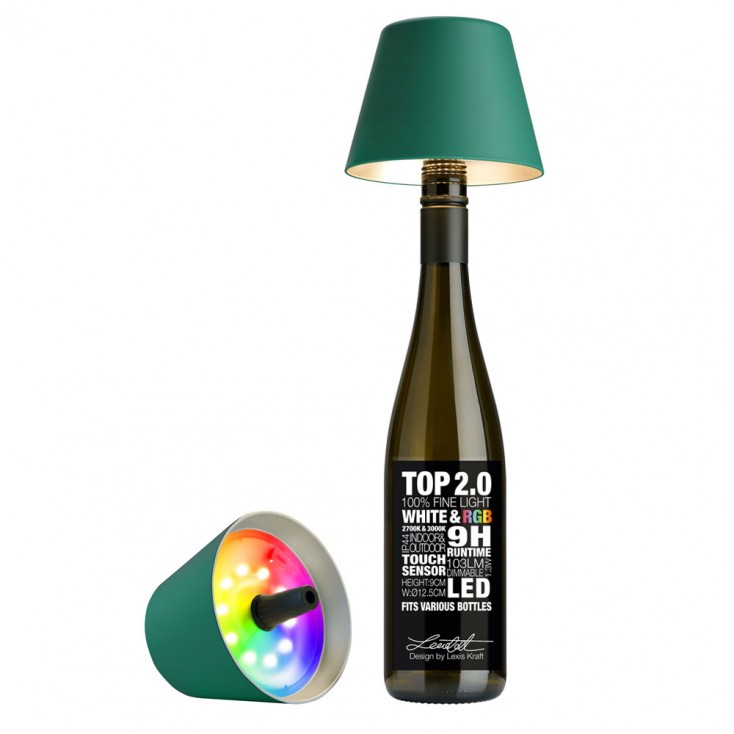 Sompex Top 2.0 RGBW Bottle Light - Green