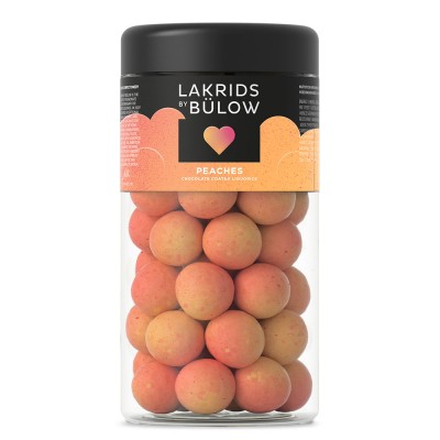 Lakrids By Bülow Peaches Chocolate Coated Liquorice - 295g
