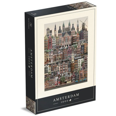 Martin Schwartz Amsterdam 1000 Piece City Jigsaw