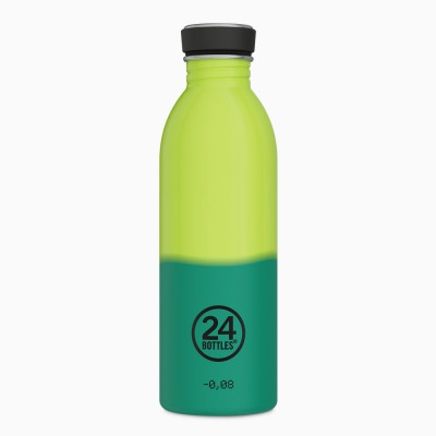 24Bottles Urban 500 ml Water Bottle - Reactive I Yellow/Green