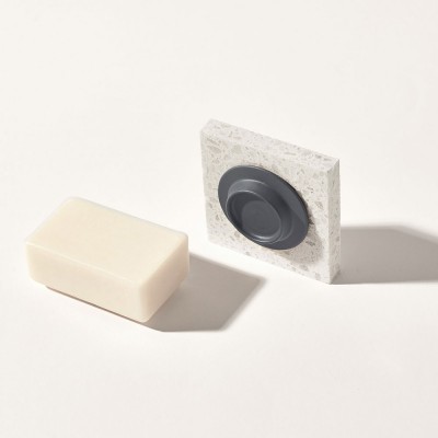 Soapi Dark Grey Magnetic Soap Holder
