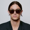 A.Kjaerbede Sunglasses - Zan Black / Yellow Transparent