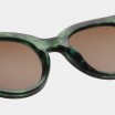 A.Kjaerbede Sunglasses - Lilly Green Marble Transparent