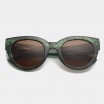 A.Kjaerbede Sunglasses - Lilly Green Marble Transparent