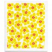 Jangneus Cellulose Dishcloth - Yellow Flower