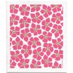 Jangneus Cellulose Dishcloth - Pink Flower
