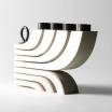 Design House Stockholm Nordic Light White Four Arm Candleholder 